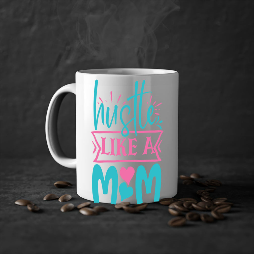 hustle like a mom 263#- mom-Mug / Coffee Cup