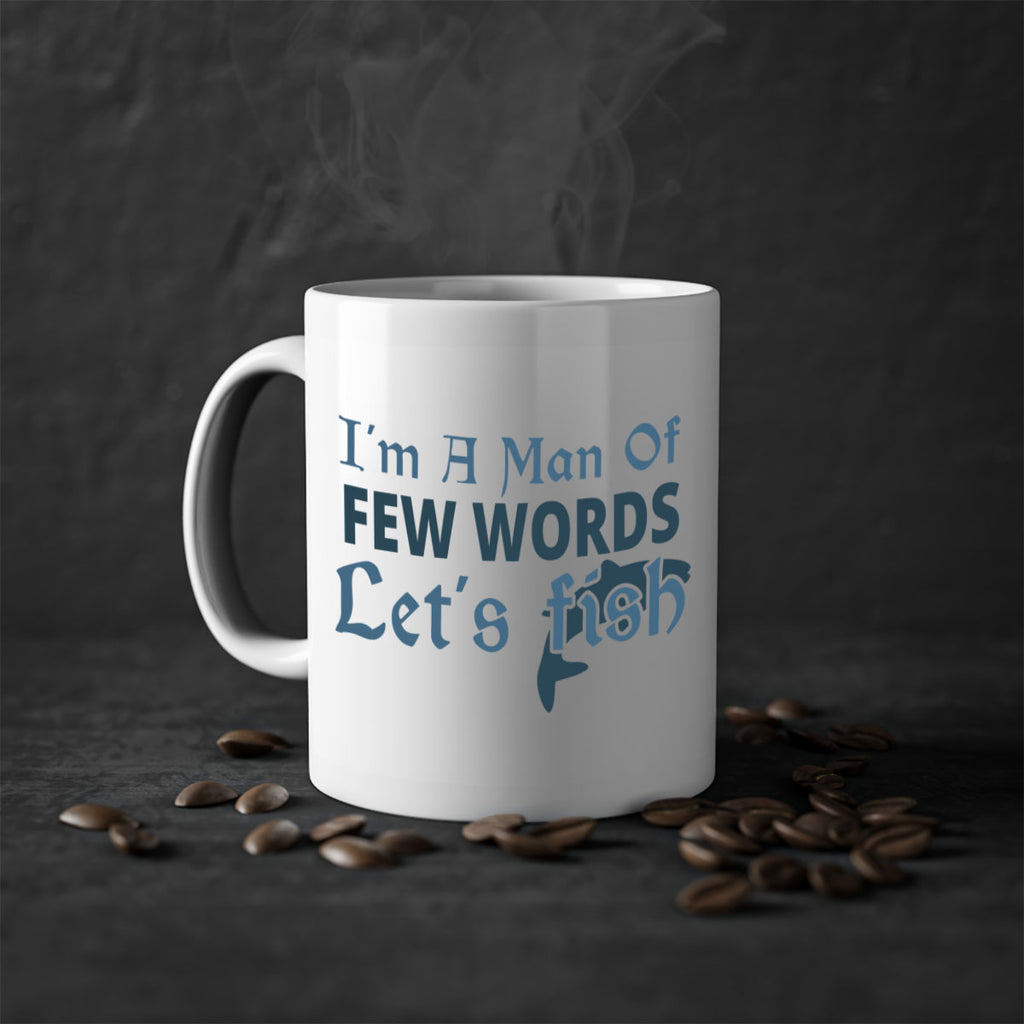 i am a men of 118#- fishing-Mug / Coffee Cup