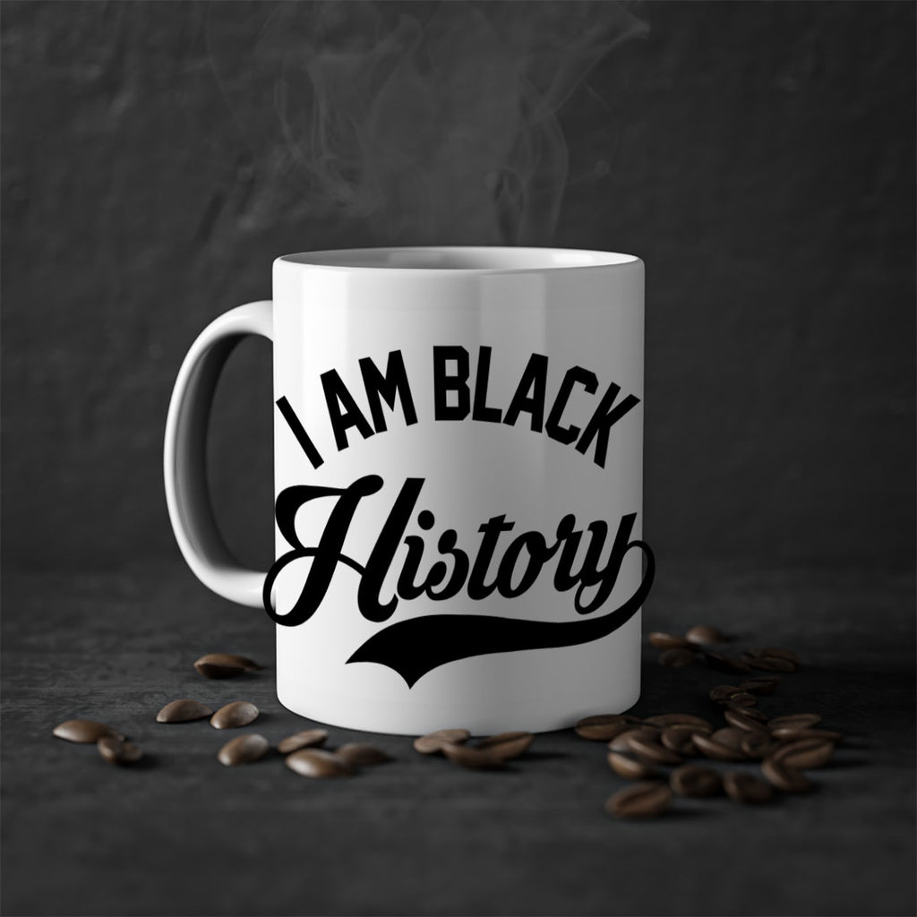 i am black  history 120#- black words - phrases-Mug / Coffee Cup