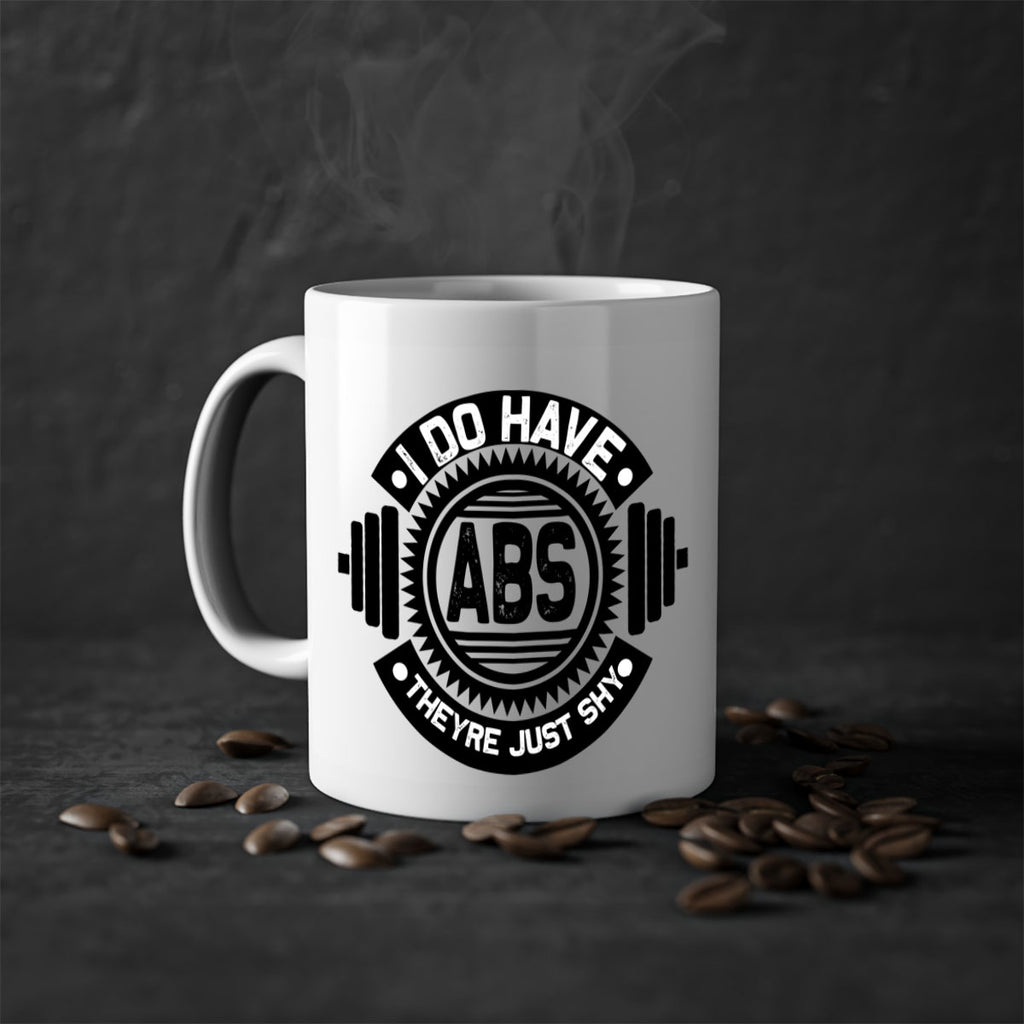 i do have abs 8#- gym-Mug / Coffee Cup