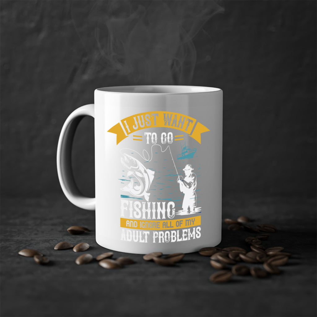 i just want to go fishing and ignore all of my 106#- fishing-Mug / Coffee Cup