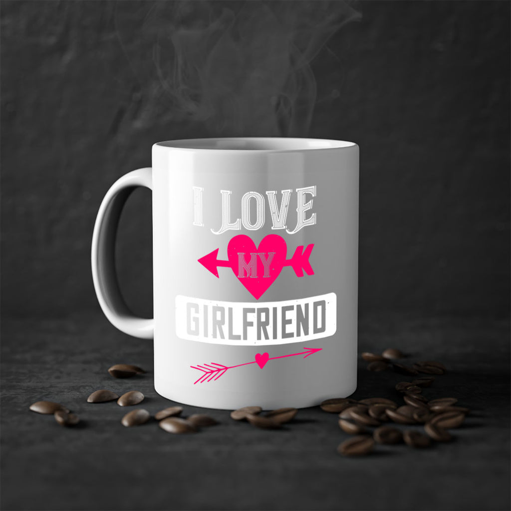 i love my girlfriend 54#- valentines day-Mug / Coffee Cup