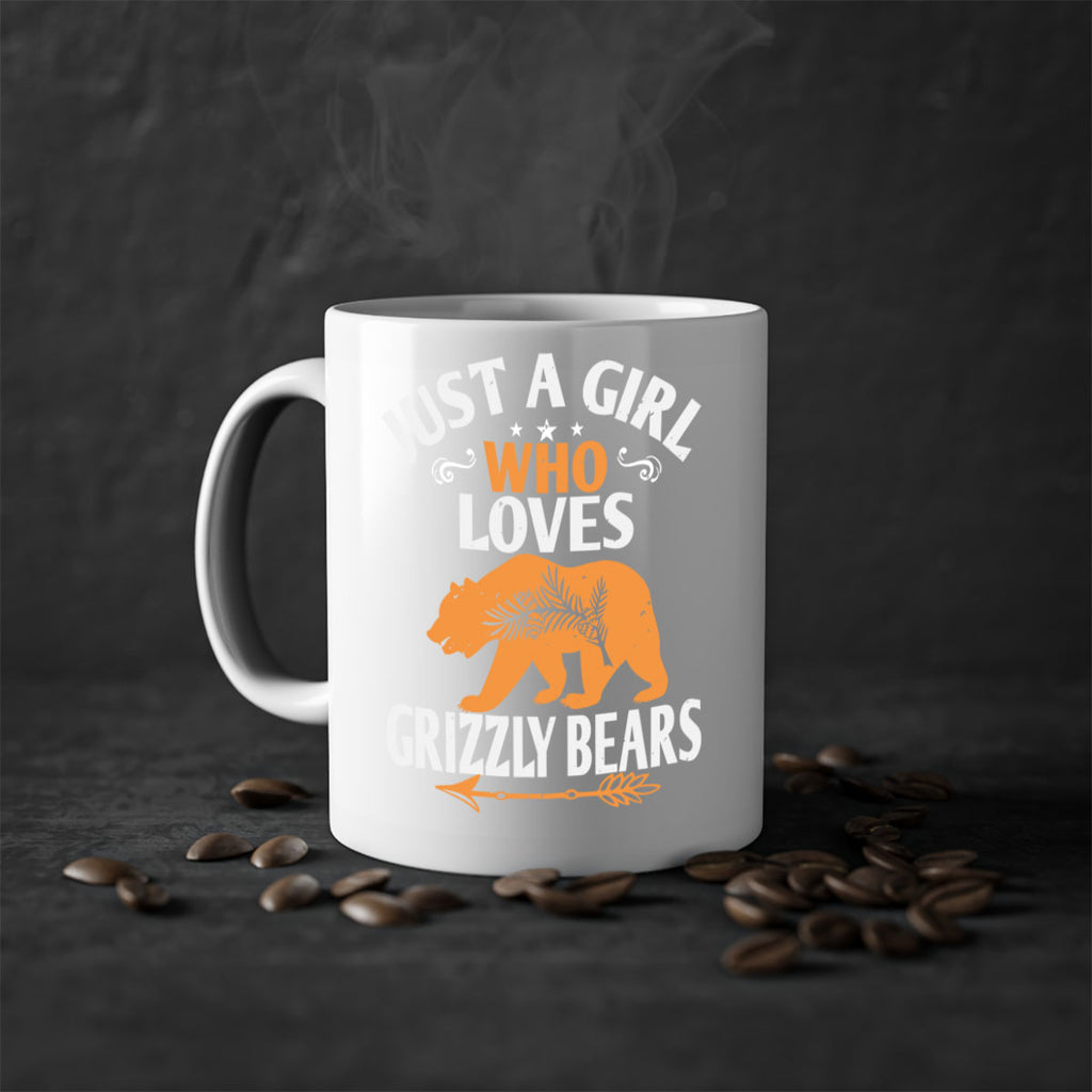 just a girl who loves Grizzly Bears 20#- bear-Mug / Coffee Cup