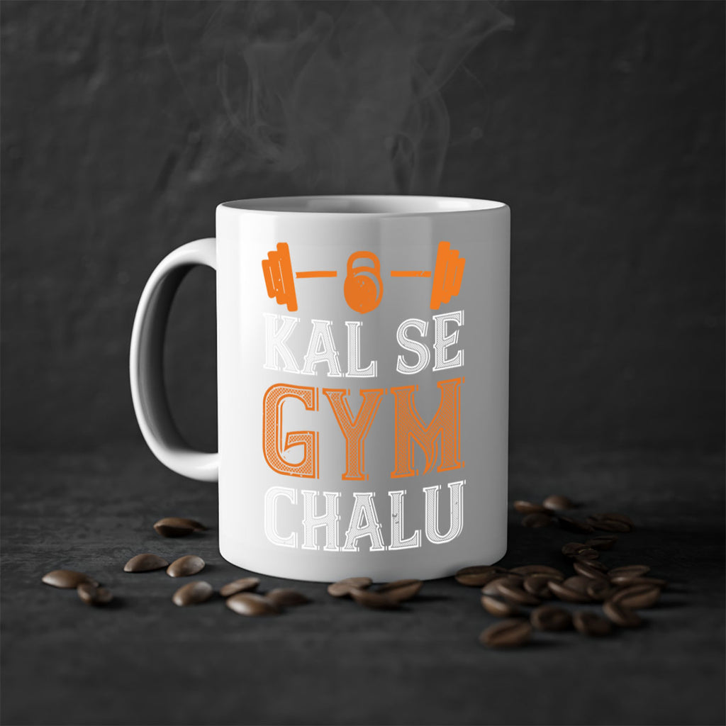 kal se gym chalu 86#- gym-Mug / Coffee Cup