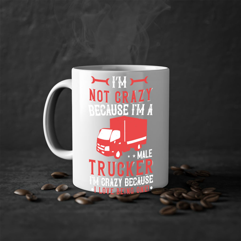 life is full of risks telling me Style 34#- truck driver-Mug / Coffee Cup