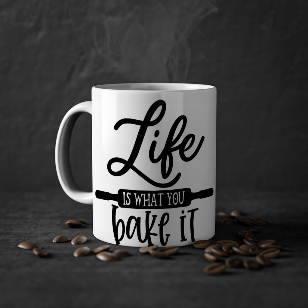 life is what you bake it 87#- kitchen-Mug / Coffee Cup