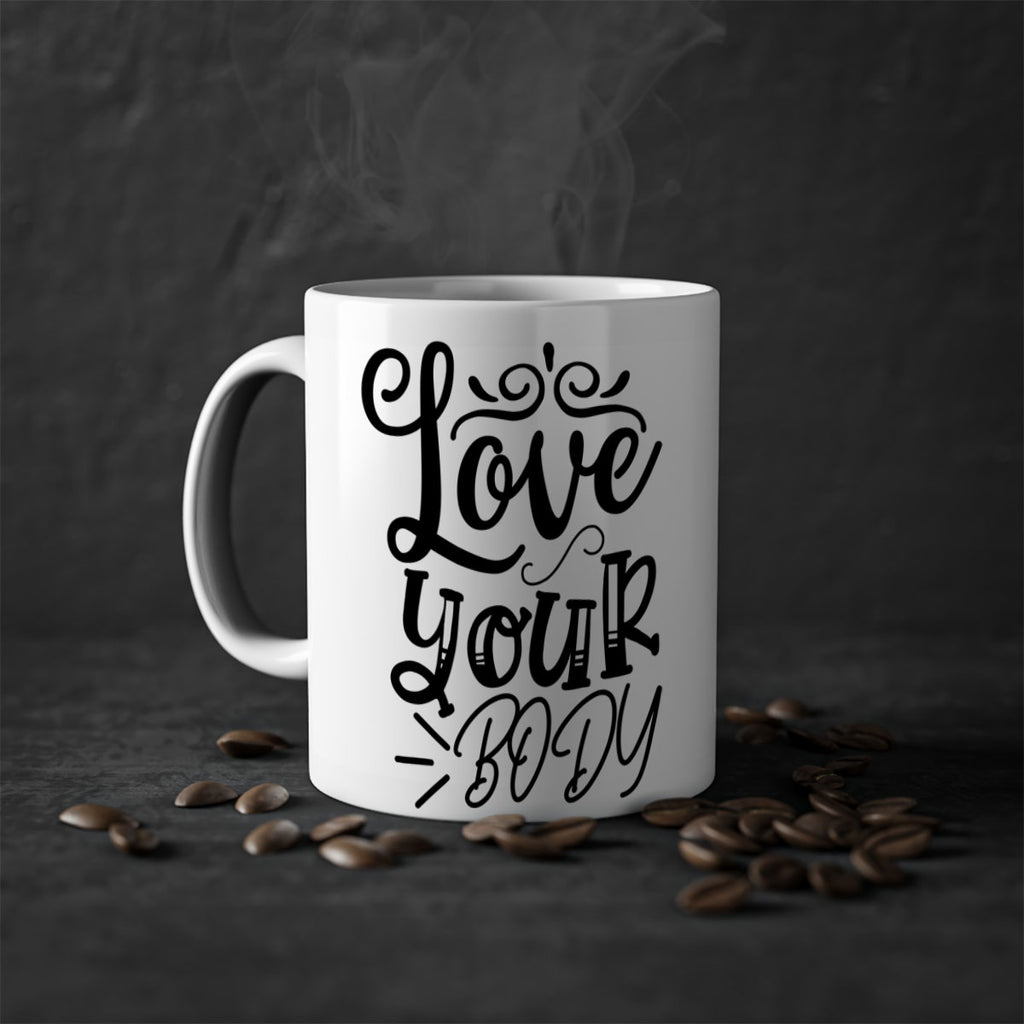 love your body 30#- gym-Mug / Coffee Cup