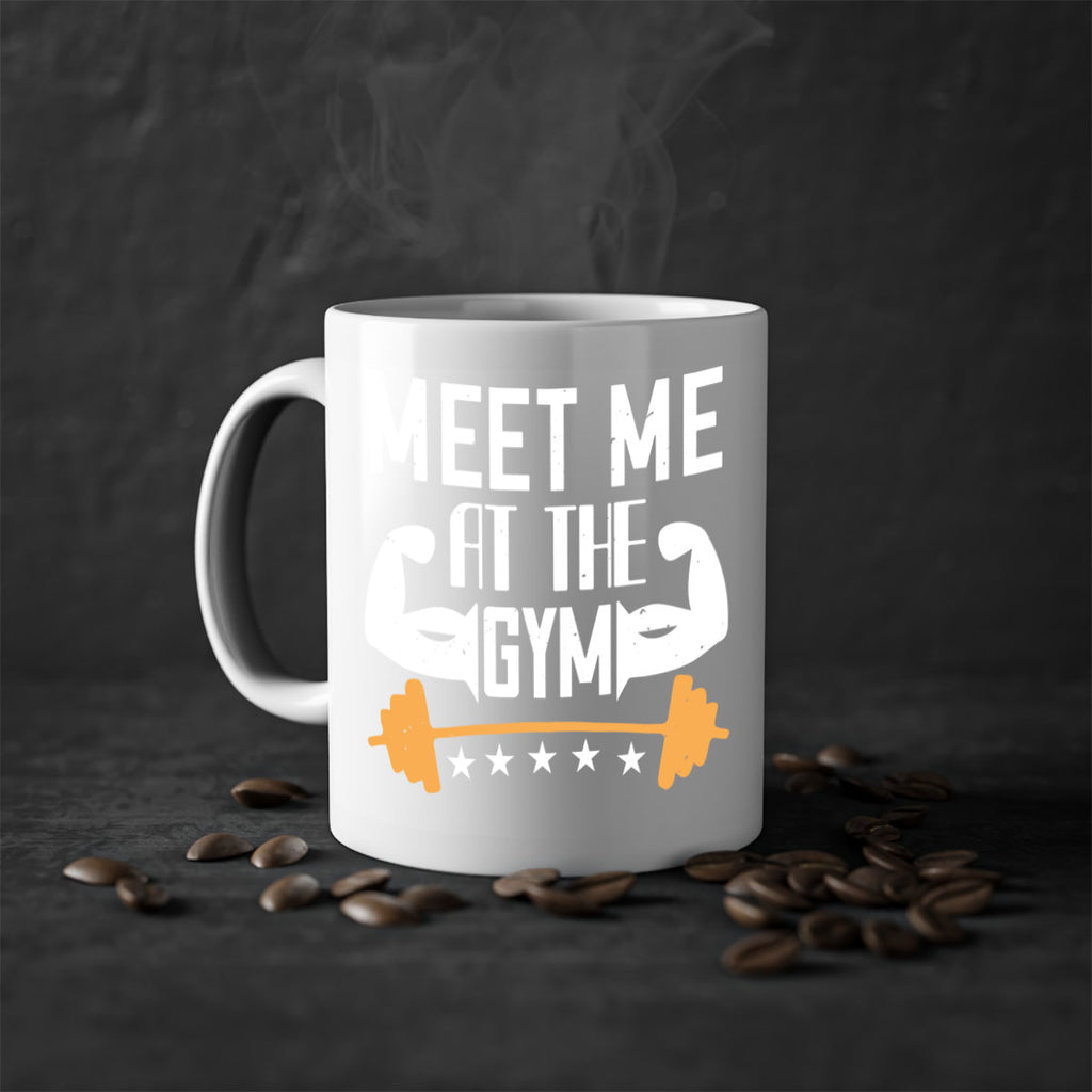 meet me at the gym 83#- gym-Mug / Coffee Cup