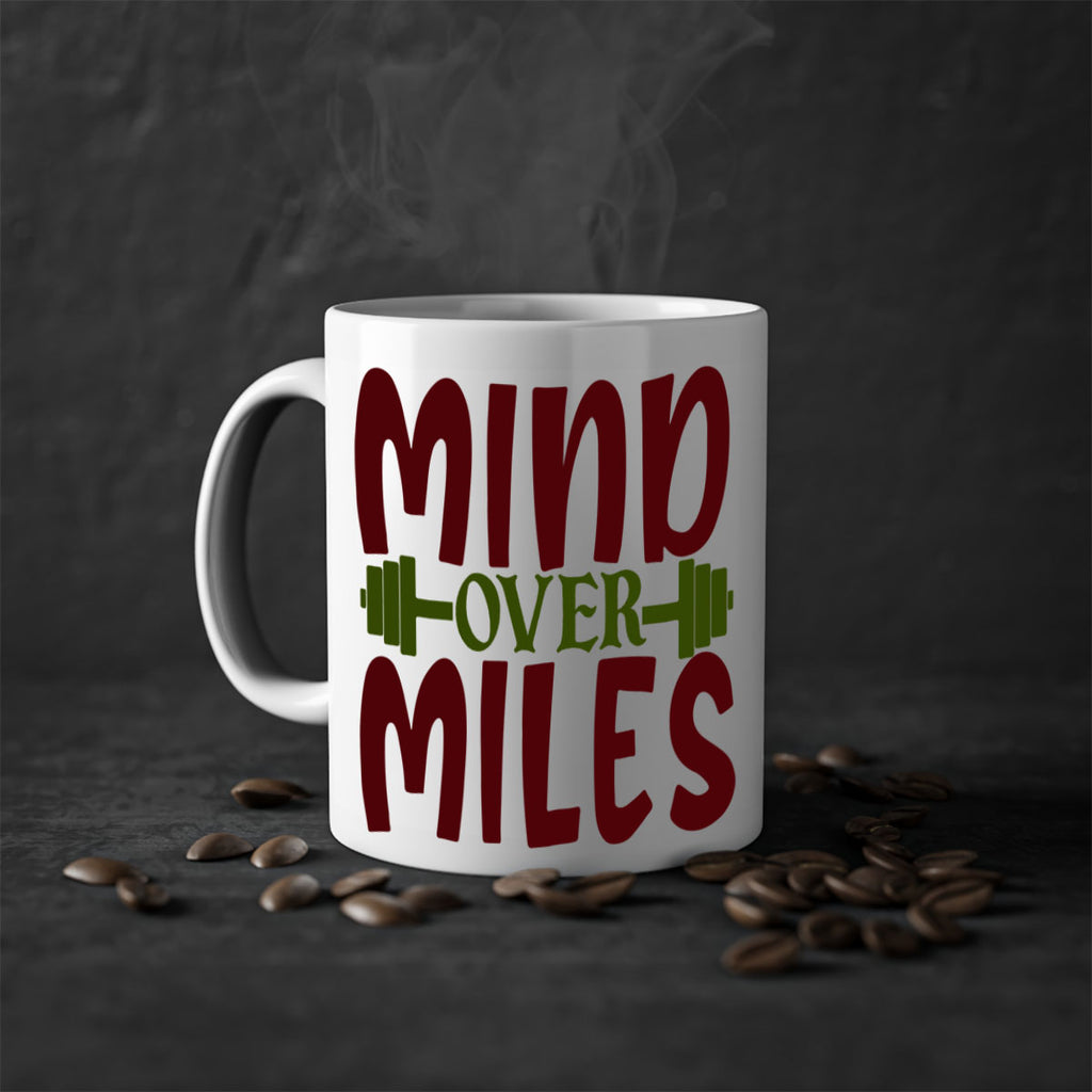 mind over miles 29#- gym-Mug / Coffee Cup