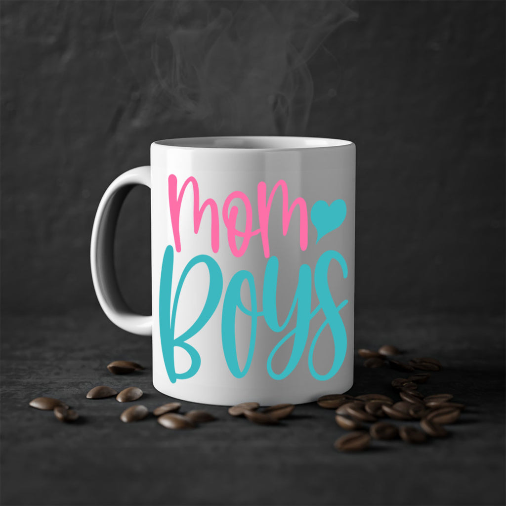 mom boys 318#- mom-Mug / Coffee Cup