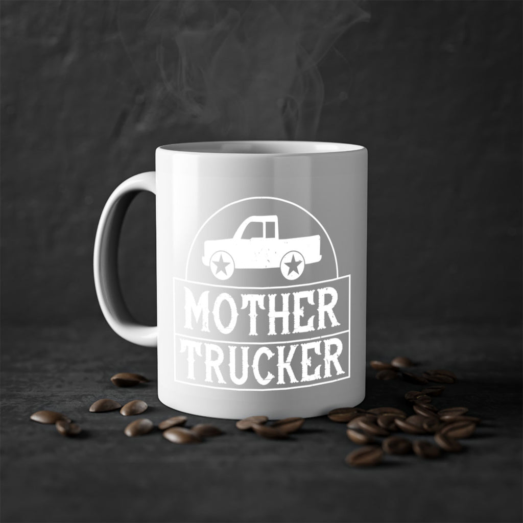 mother trucker Style 30#- truck driver-Mug / Coffee Cup