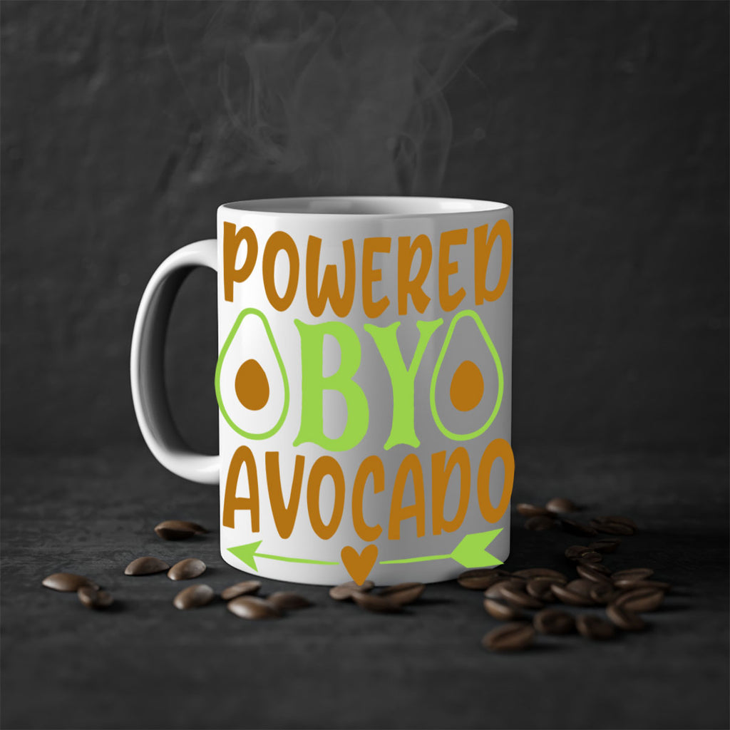 powered by avocado 3#- avocado-Mug / Coffee Cup