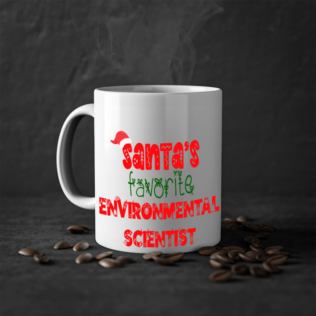santas favorite environmental scientist style 805#- christmas-Mug / Coffee Cup