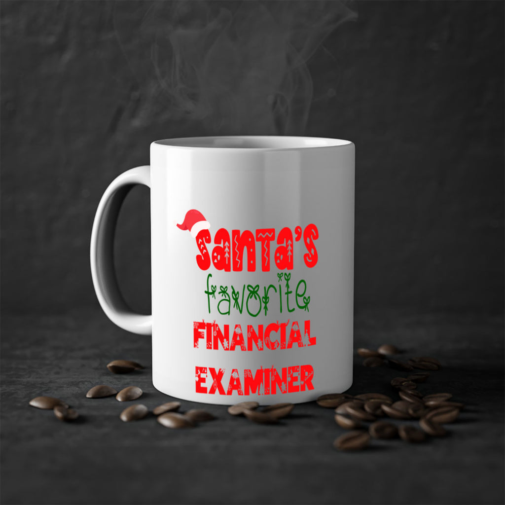 santas favorite financial examiner style 818#- christmas-Mug / Coffee Cup