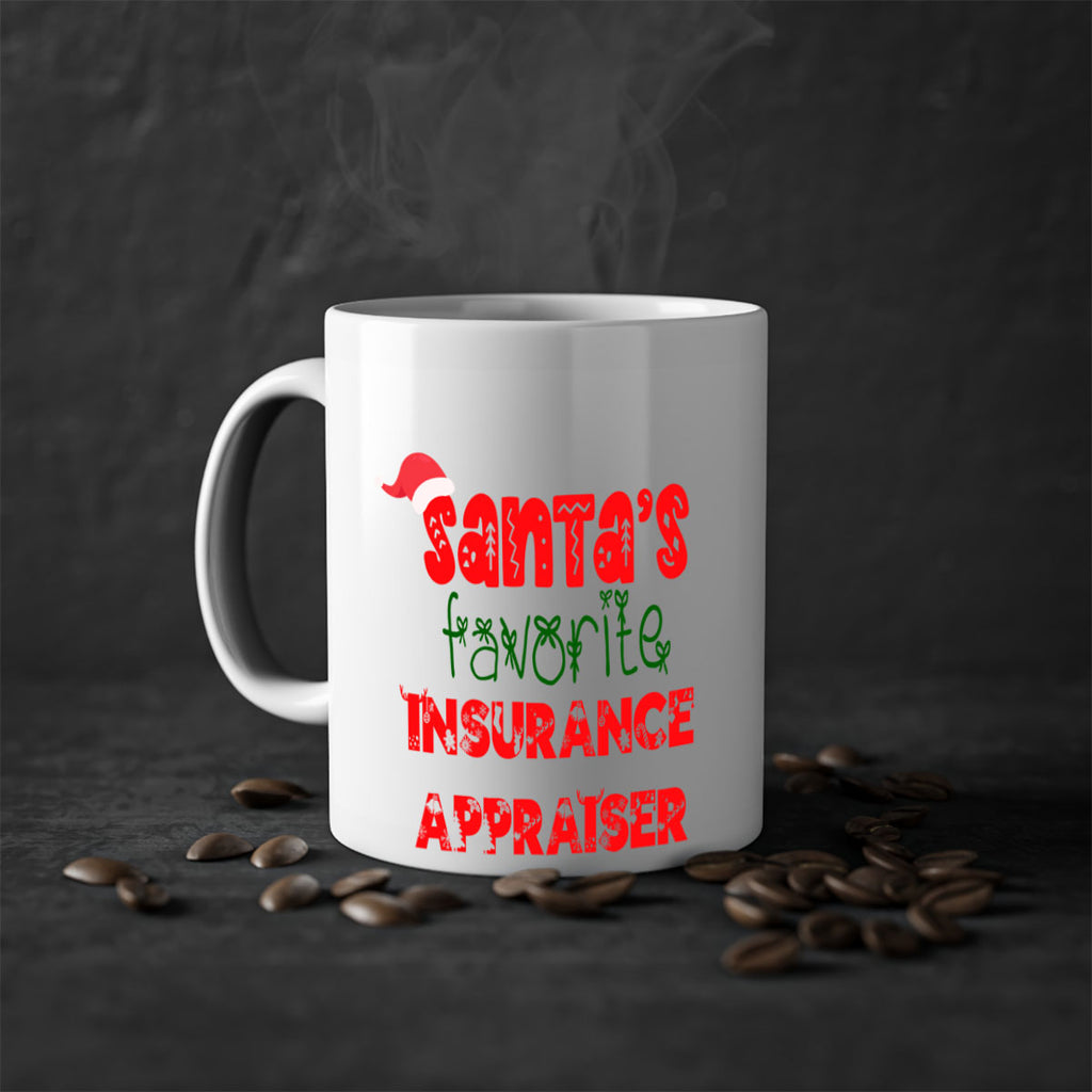 santas favorite insurance appraiser style 892#- christmas-Mug / Coffee Cup