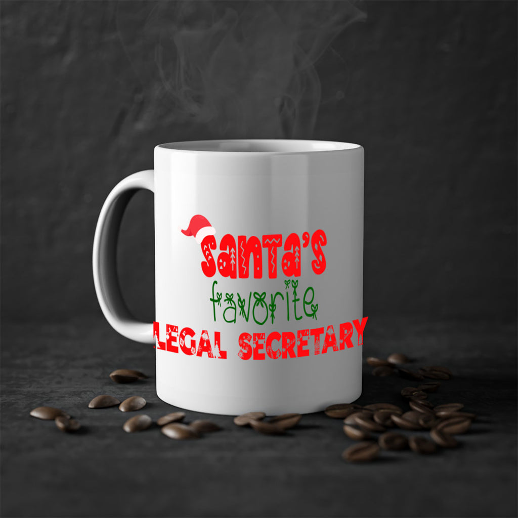 santas favorite legal secretary style 917#- christmas-Mug / Coffee Cup