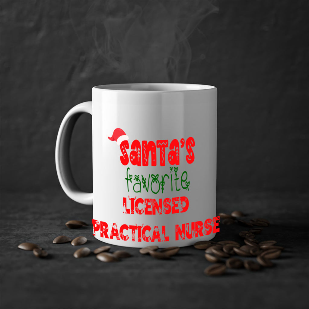santas favorite licensed practical nurse style 920#- christmas-Mug / Coffee Cup