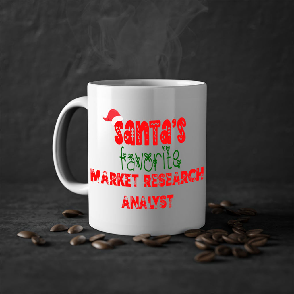 santas favorite market research analyst style 939#- christmas-Mug / Coffee Cup