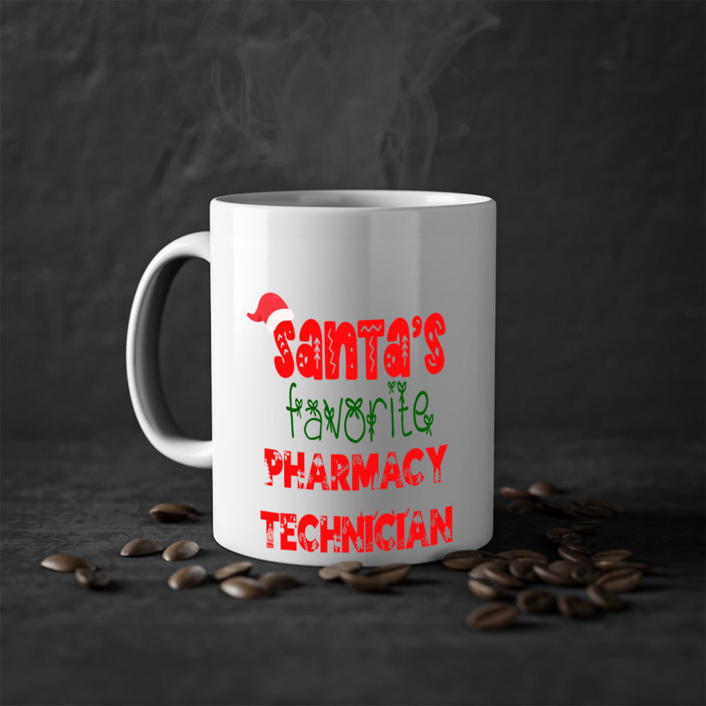 santas favorite pharmacy technician style 1010#- christmas-Mug / Coffee Cup