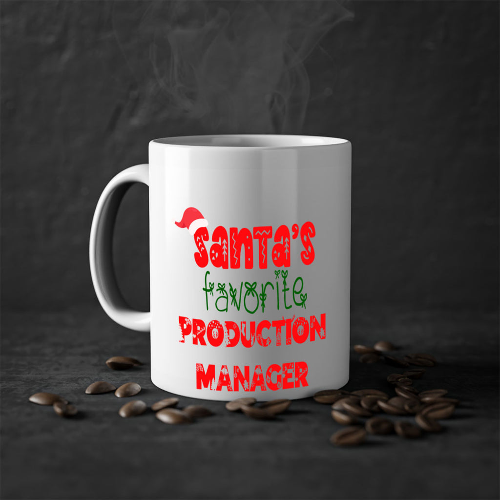 santas favorite production manager style 1040#- christmas-Mug / Coffee Cup