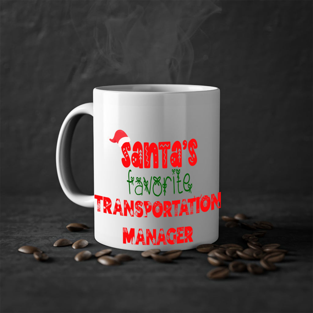 santas favorite transportation manager style 1129#- christmas-Mug / Coffee Cup