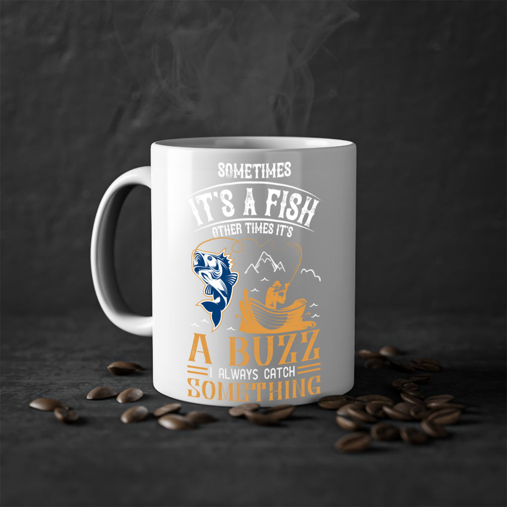 sometimes its a fish other times 282#- fishing-Mug / Coffee Cup