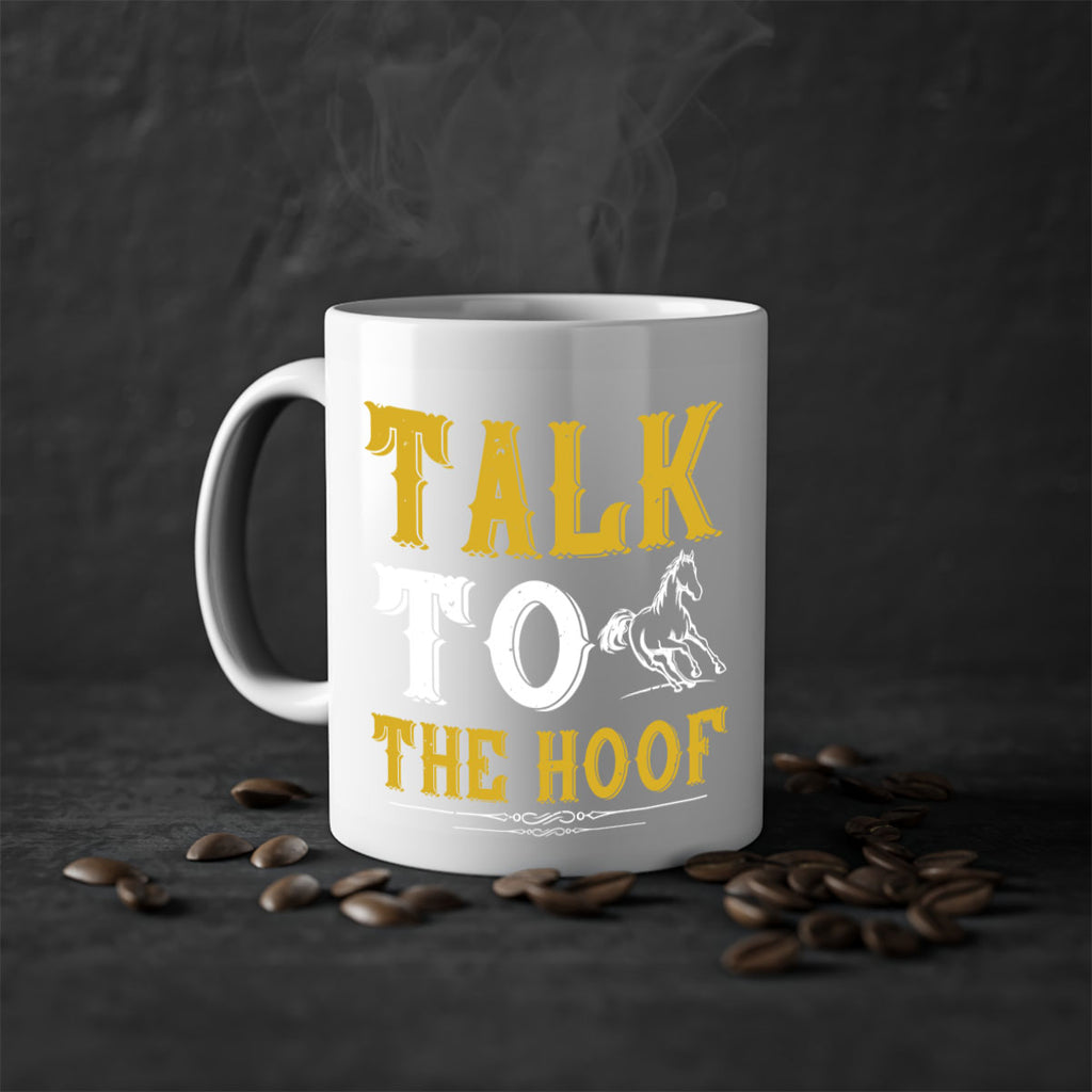 talk to the hoof Style 21#- horse-Mug / Coffee Cup