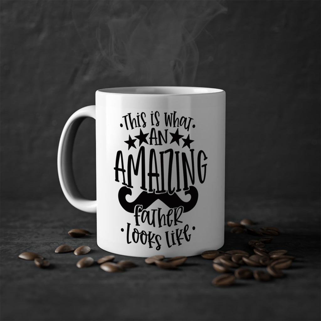 this is what an amaizing father looks like 15#- fathers day-Mug / Coffee Cup