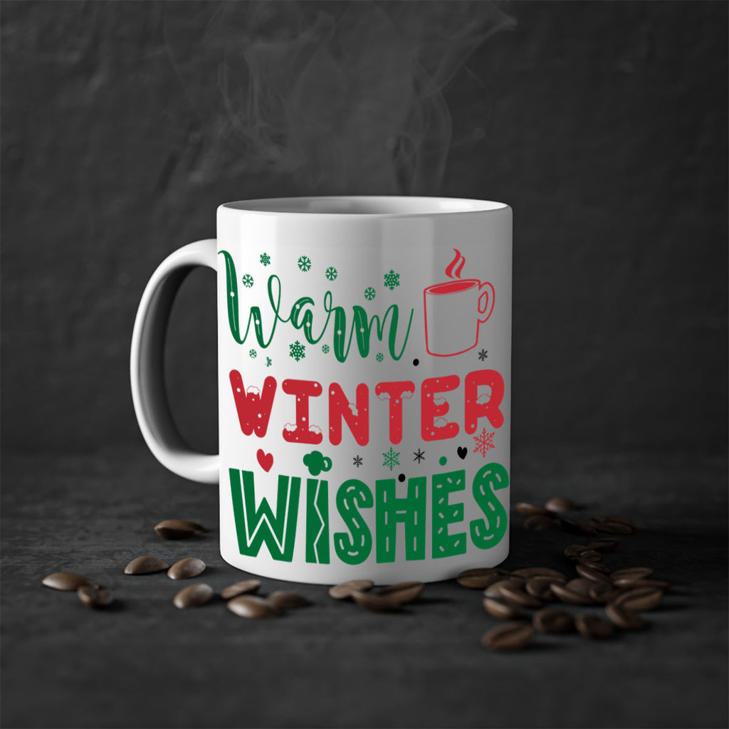 warm winter wishes style 1227#- christmas-Mug / Coffee Cup
