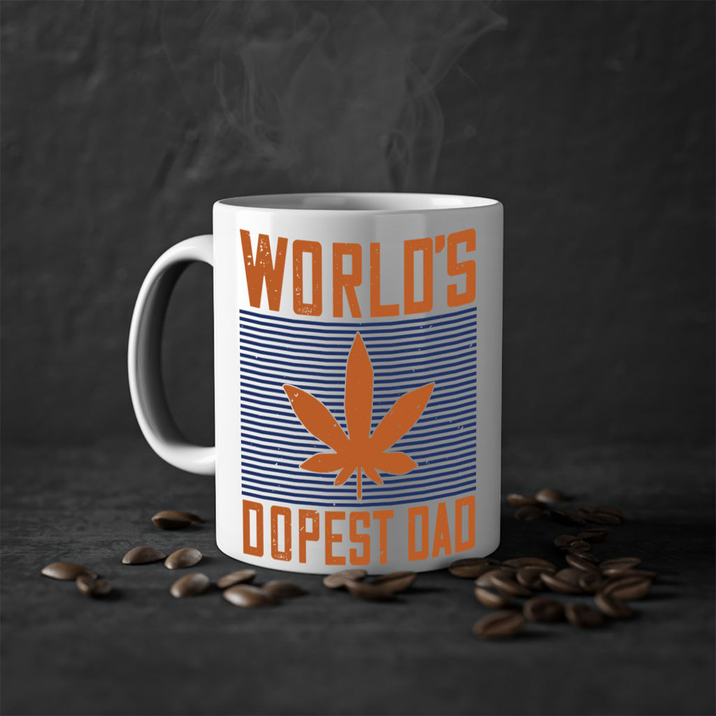 worlds dopest dad 148#- fathers day-Mug / Coffee Cup