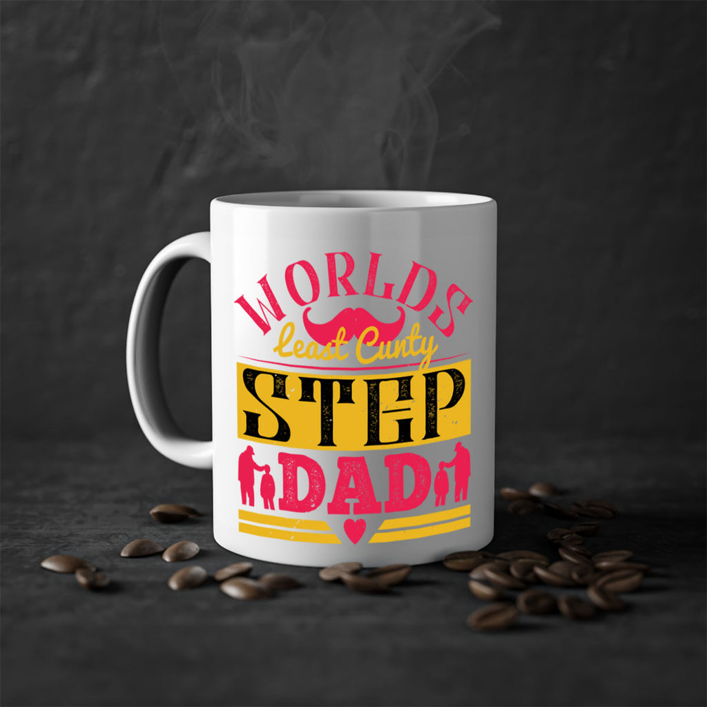 worlds least cunty step dad 140#- fathers day-Mug / Coffee Cup