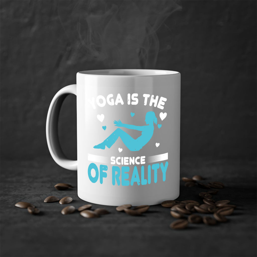 yoga is the science of reality 16#- yoga-Mug / Coffee Cup